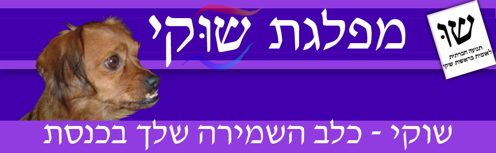 מפלגת שוקי: כלב השמירה שלך בכנסת