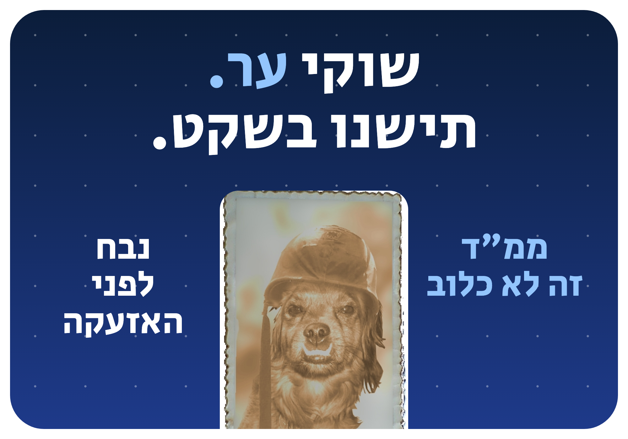 סטיקר: איראן: שוקי ער, תישנו בשקט